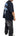 T-SHIRT CHROME/NERO&BLU