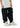 CARGO ZIP FRONTALI /NERO