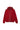 FELPA REGULAR GARZATA/ ROSSO